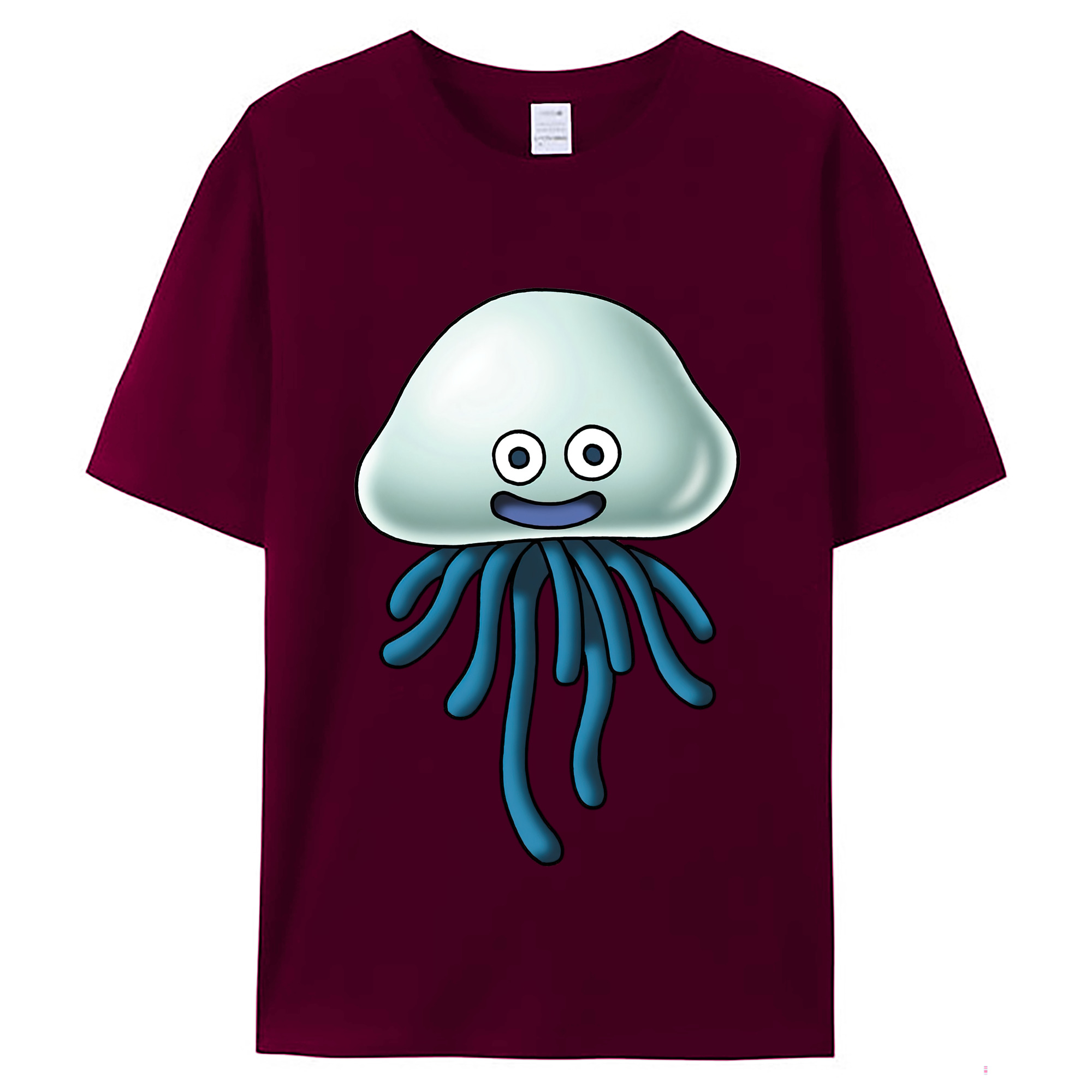 （画像用） ドラゴンクエスト Doragon Kuesuto Dragon Quest レディースカジュアルプリントTシャツ（綿100％）